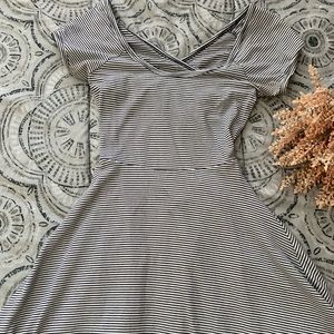 Brandy Melville Striped Skater Dress